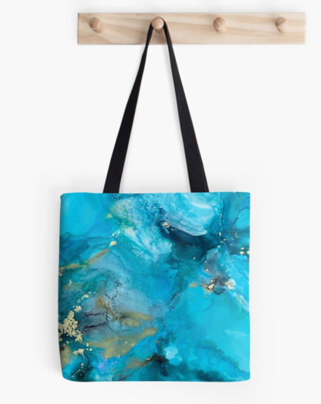 Into The Ocean Tote Bag