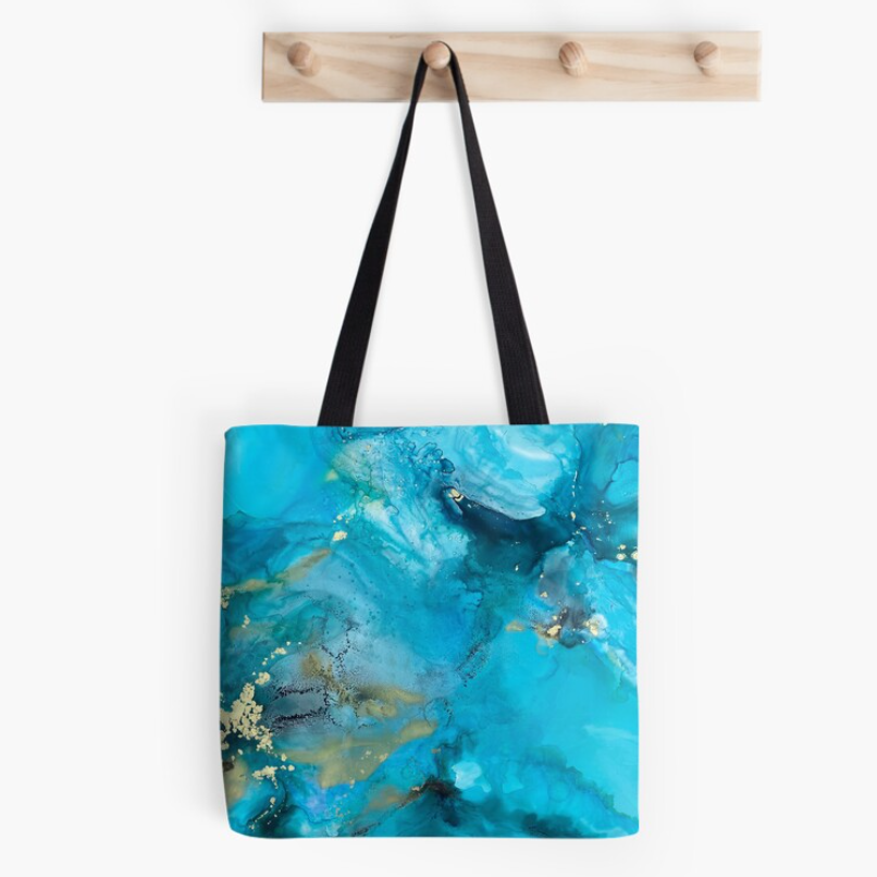 Into The Ocean Tote Bag